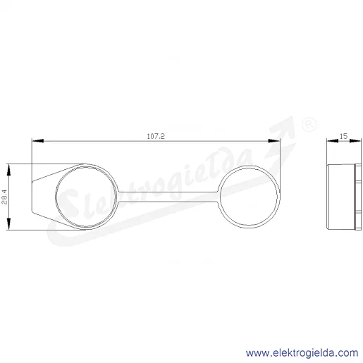 Rysunek wymiarowy Rysunek wymiarowy