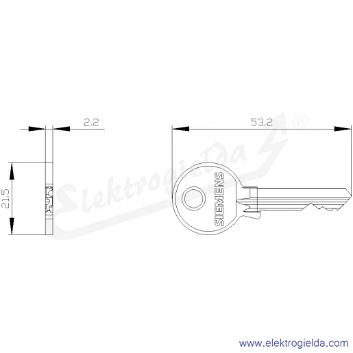 Rysunek wymiarowy Rysunek wymiarowy
