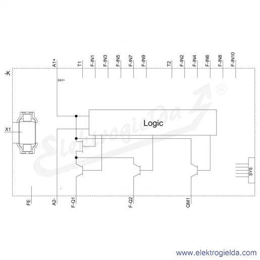 Schemat obwodu Schemat obwodu