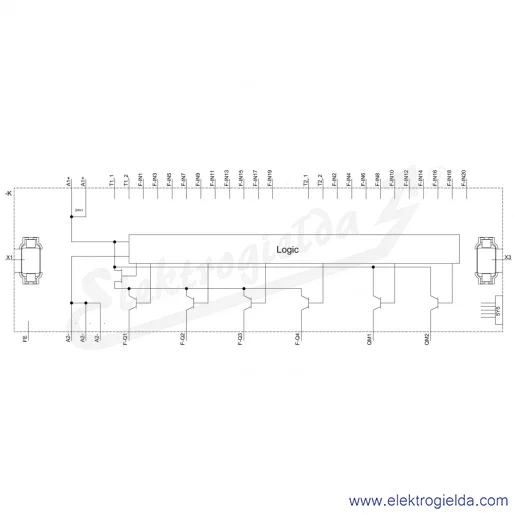 Schemat obwodu Schemat obwodu