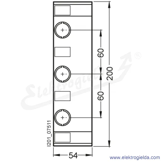 Rysunek wymiarowy Rysunek wymiarowy