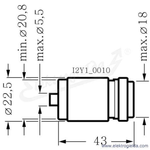 Rysunek wymiarowy Rysunek wymiarowy