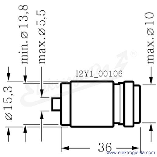 Rysunek wymiarowy Rysunek wymiarowy