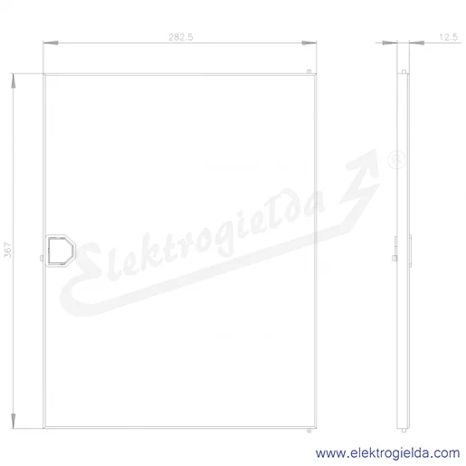 Rysunek wymiarowy Rysunek wymiarowy