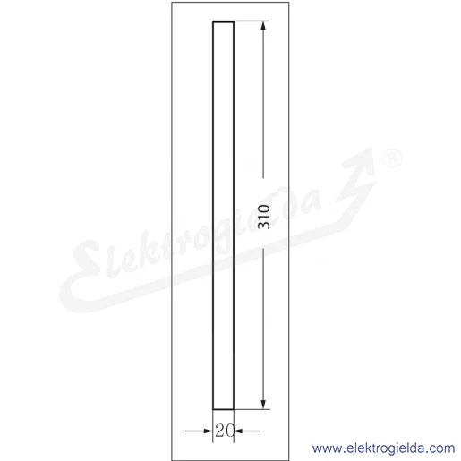 Rysunek wymiarowy Rysunek wymiarowy