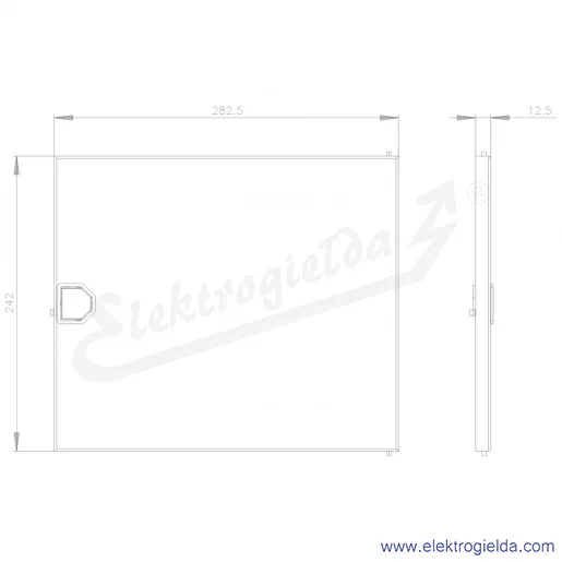 Rysunek wymiarowy Rysunek wymiarowy