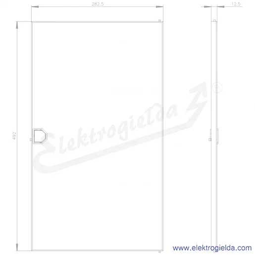 Rysunek wymiarowy Rysunek wymiarowy