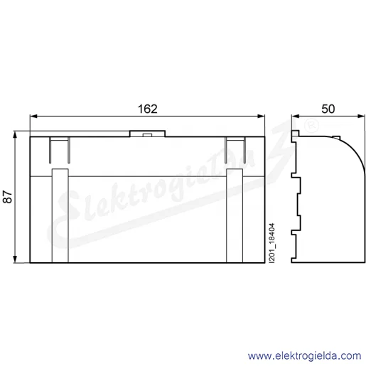 Rysunek wymiarowy Rysunek wymiarowy