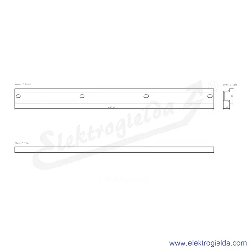 Rysunek wymiarowy Rysunek wymiarowy