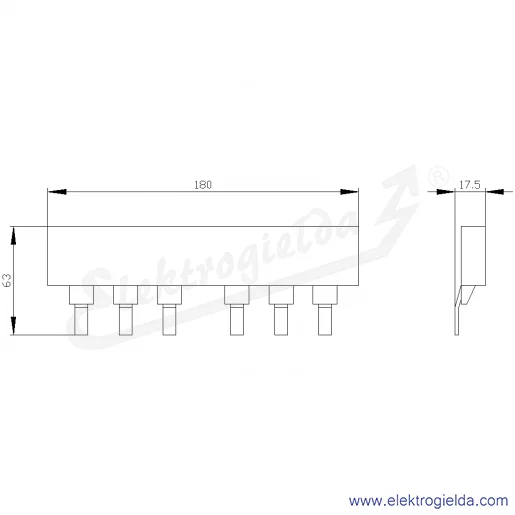 Rysunek wymiarowy Rysunek wymiarowy