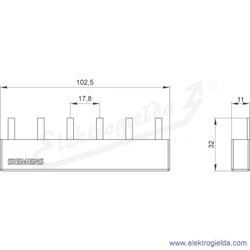 Rysunek wymiarowy Rysunek wymiarowy