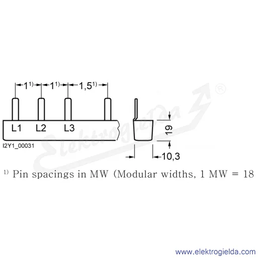 Rysunek wymiarowy Rysunek wymiarowy