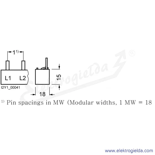 Rysunek wymiarowy Rysunek wymiarowy