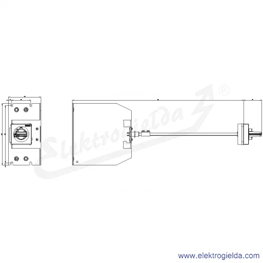Rysunek wymiarowy Rysunek wymiarowy