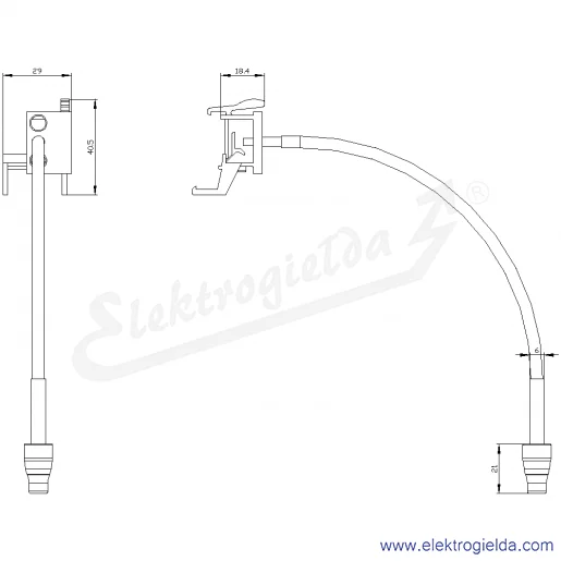 Rysunek wymiarowy Rysunek wymiarowy