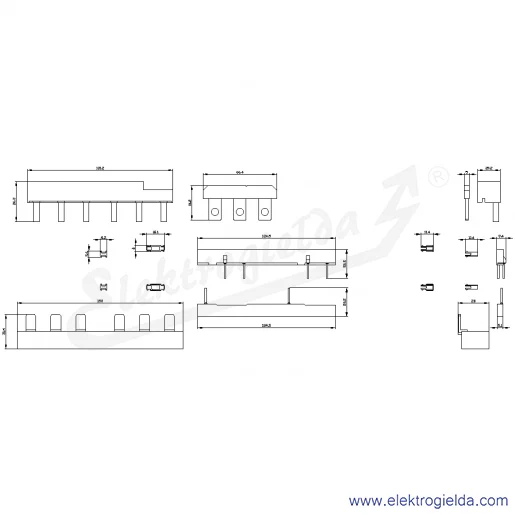 Rysunek wymiarowy Rysunek wymiarowy