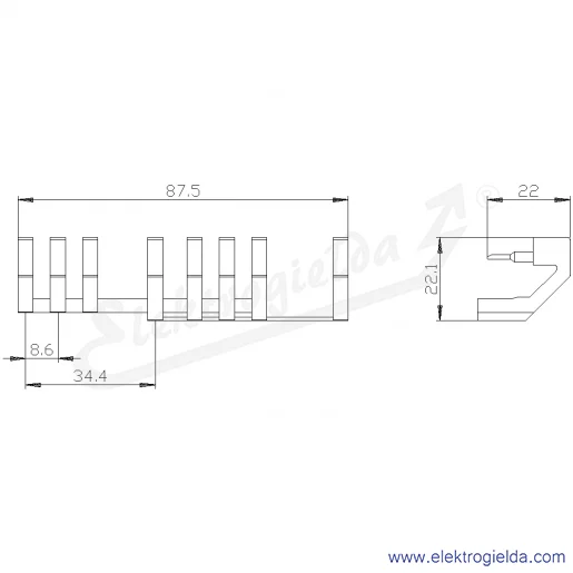 Rysunek wymiarowy Rysunek wymiarowy