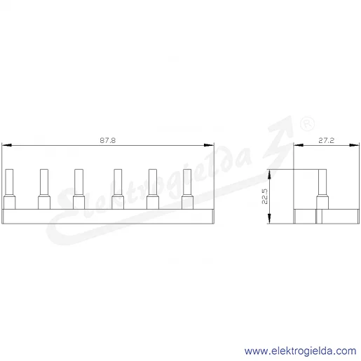 Rysunek wymiarowy Rysunek wymiarowy