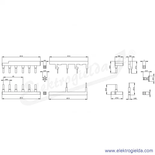 Rysunek wymiarowy Rysunek wymiarowy