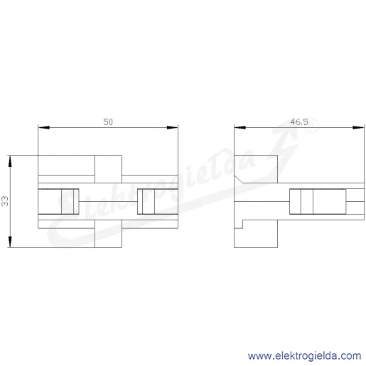 Rysunek wymiarowy Rysunek wymiarowy