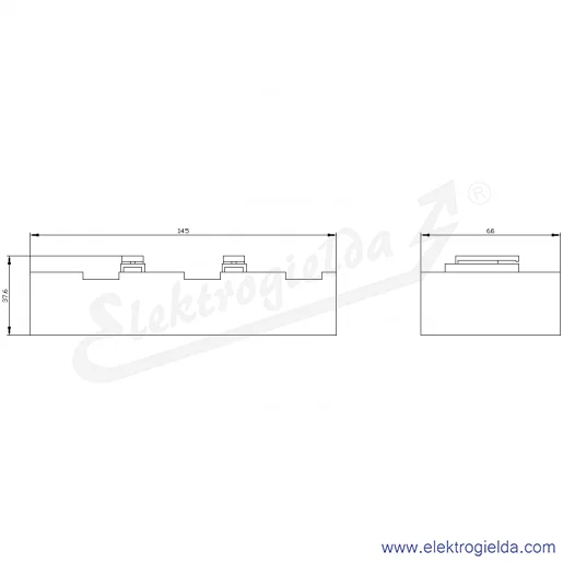 Rysunek wymiarowy Rysunek wymiarowy