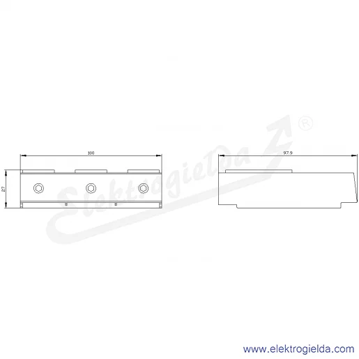 Rysunek wymiarowy Rysunek wymiarowy