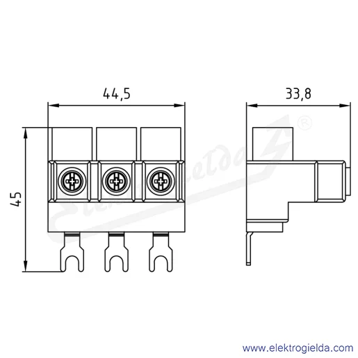 Rysunek wymiarowy Rysunek wymiarowy