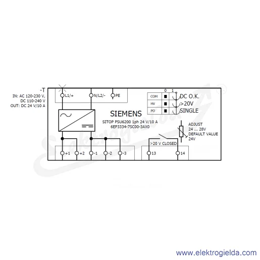 Schemat obwodu Schemat obwodu