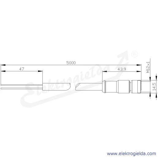Rysunek wymiarowy Rysunek wymiarowy