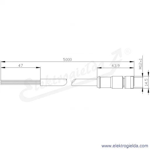Rysunek wymiarowy Rysunek wymiarowy