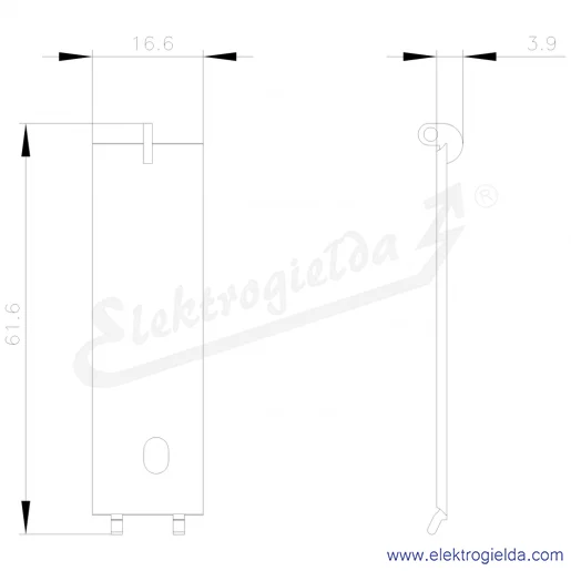 Rysunek wymiarowy Rysunek wymiarowy