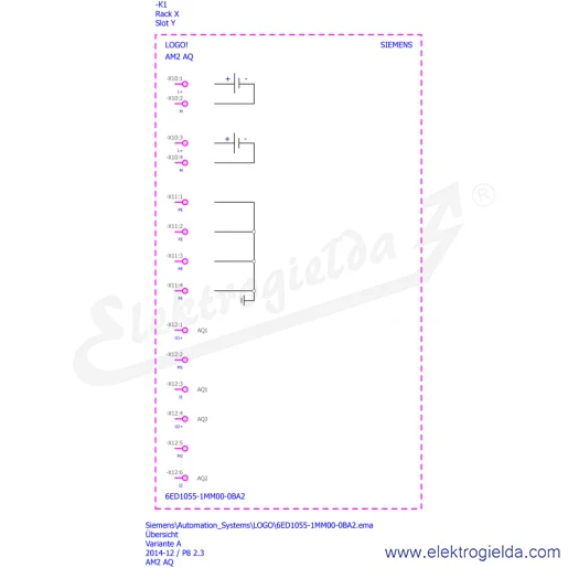 Schemat obwodu Schemat obwodu