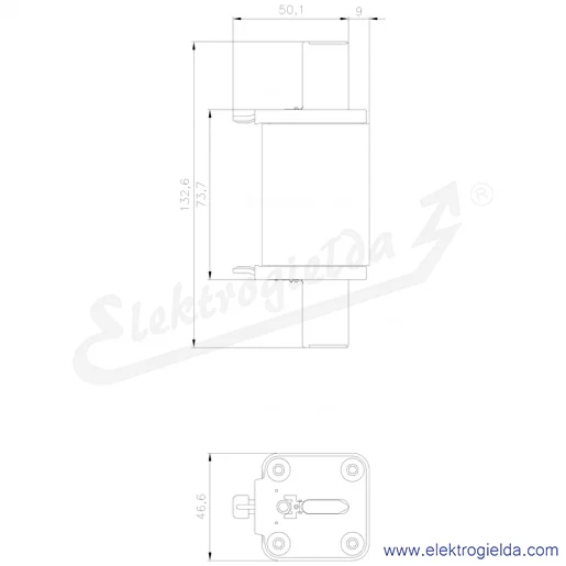 Rysunek wymiarowy Rysunek wymiarowy