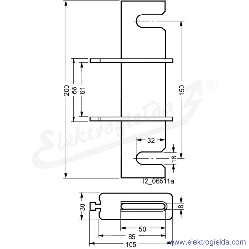 Rysunek wymiarowy Rysunek wymiarowy