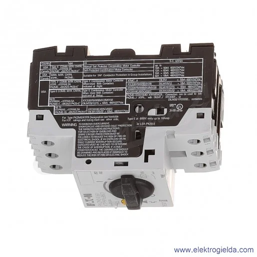 Wyłącznik silnikowy PKZM0-0,63A 3P 0,12kW 0,4-0,63A Wyłącznik silnikowy PKZM0-0,63A 3P 0,12kW 0,4-0,63A