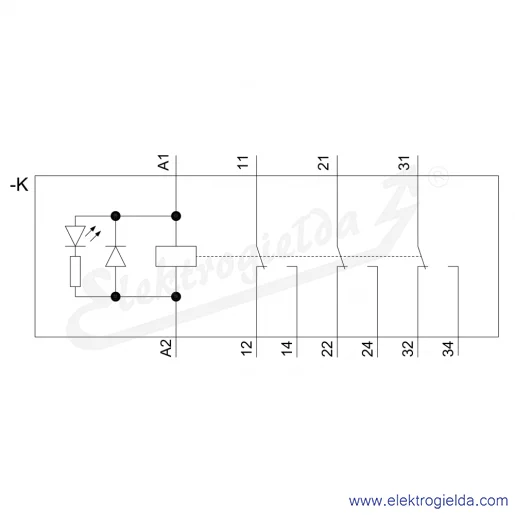 Schemat obwodu Schemat obwodu