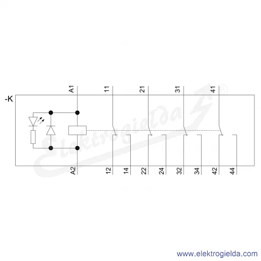 Schemat obwodu Schemat obwodu