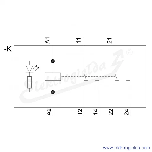 Schemat obwodu Schemat obwodu