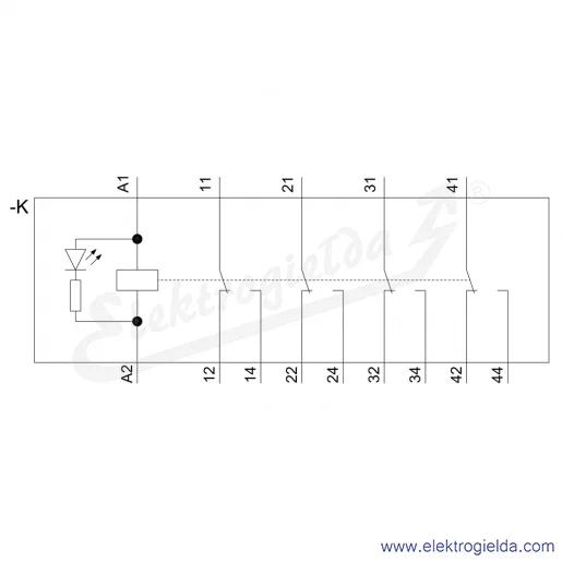 Schemat obwodu Schemat obwodu