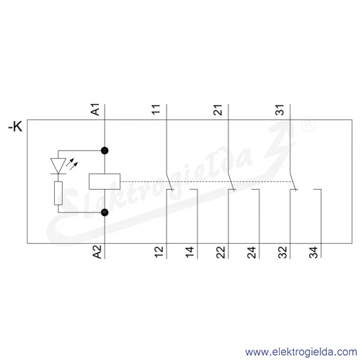 Schemat obwodu Schemat obwodu