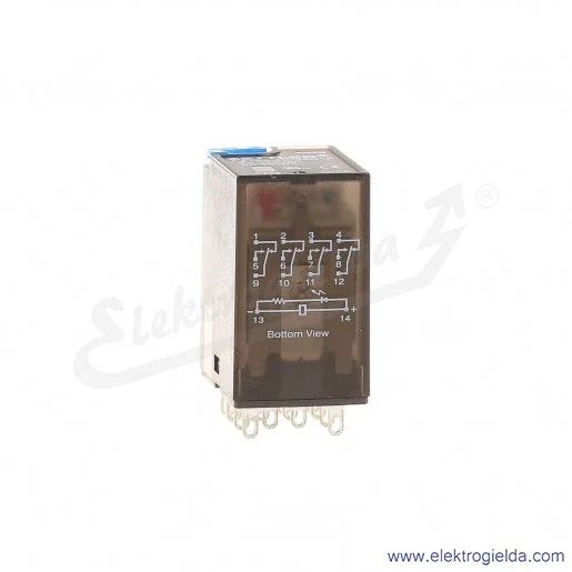 Przekaźnik elektromagnetyczny ZettlerAZ165-4C-24D1P 4P 24VDC WT ( R4N ) Przekaźnik elektromagnetyczny ZettlerAZ165-4C-24D1P 4P 24VDC WT ( R4N )