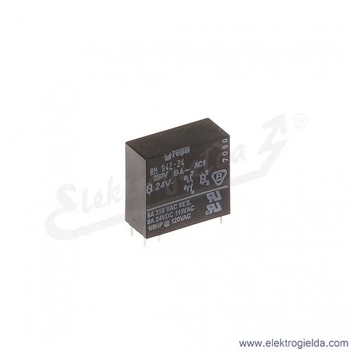 Przekaźnik miniaturowy RM94-1022-25-1024 2Z 24VDC do gniazd i obwodów drukowanych Przekaźnik miniaturowy RM94-1022-25-1024 2Z 24VDC do gniazd i obwodów drukowanych
