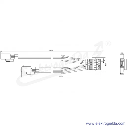 Rysunek wymiarowy Rysunek wymiarowy