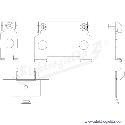 Rysunek wymiarowy Rysunek wymiarowy