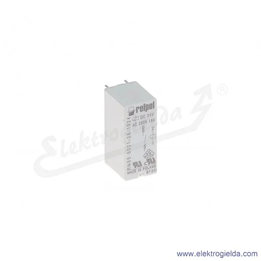 Przekaźnik miniaturowy RM85-5021-25-1024 1Z 24VDC do gniazd i obwodów drukowanych INRUSH