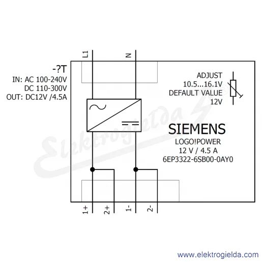 Schemat obwodu Schemat obwodu
