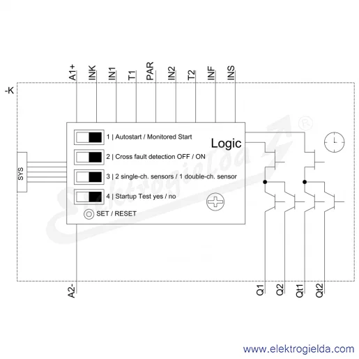 Schemat obwodu Schemat obwodu