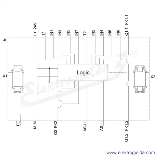 Schemat obwodu Schemat obwodu