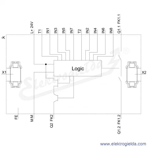 Schemat obwodu Schemat obwodu