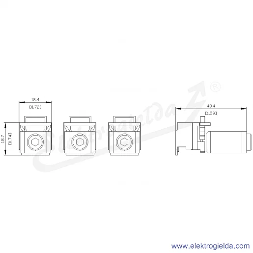 Rysunek wymiarowy Rysunek wymiarowy